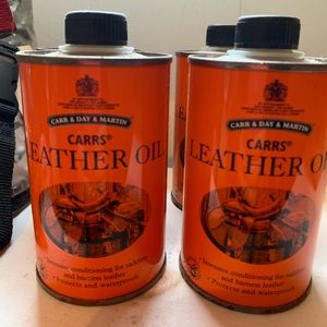 Leather oil